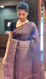 TISSUE ORGANZA SAREE 2912257