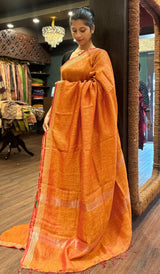 LINEN SAREE 23122512