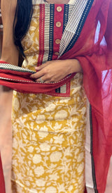 COTTON UNSTITCHED SALWAR 22122550