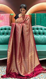 SATIN CREPE SAREE 27122562