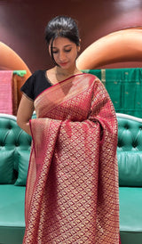 SATIN CREPE SAREE 27122562