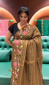 ORGANZA SAREE 3112253