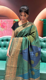 TUSSAR SILK SAREE 04122510