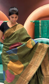 TUSSAR SILK SAREE 04122511