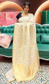 LINEN SAREE 20122546