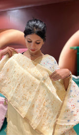 LINEN SAREE 20122546