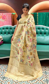 LINEN SAREE 30122512