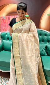 PURE TISSUE SAREE 07122577