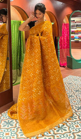 LINEN SAREE 20122549