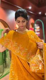 LINEN SAREE 20122549