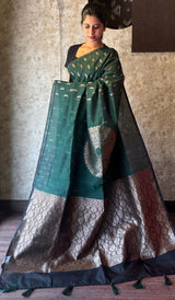 COTTON BANARASI SAREE 08122574