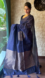 COTTON BANARASI SAREE 08122577