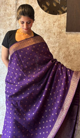 SEMI TUSSAR SILK SAREE 08042521