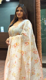 LINEN SAREE 20122547