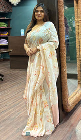 LINEN SAREE 20122547