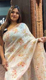 LINEN SAREE 20122547