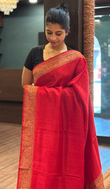 SEMI TUSSAR SAREE 16012610