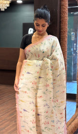 LINEN SAREE 20122548