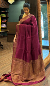 SEMI TUSSAR SAREE 1601269