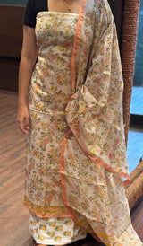 CHANDERI UNSTITCHED SALWAR 15012635