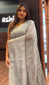 ORGANZA SAREE 21012615