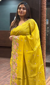 MUL CHANDERI SAREE 20012628