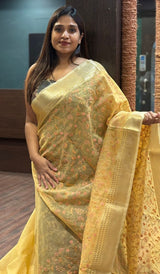 ORGANZA SAREE 21012637