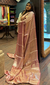 TISSUE ORGANZA SAREE 23012642