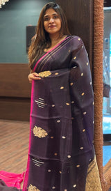 ORGANZA SAREE 23012633