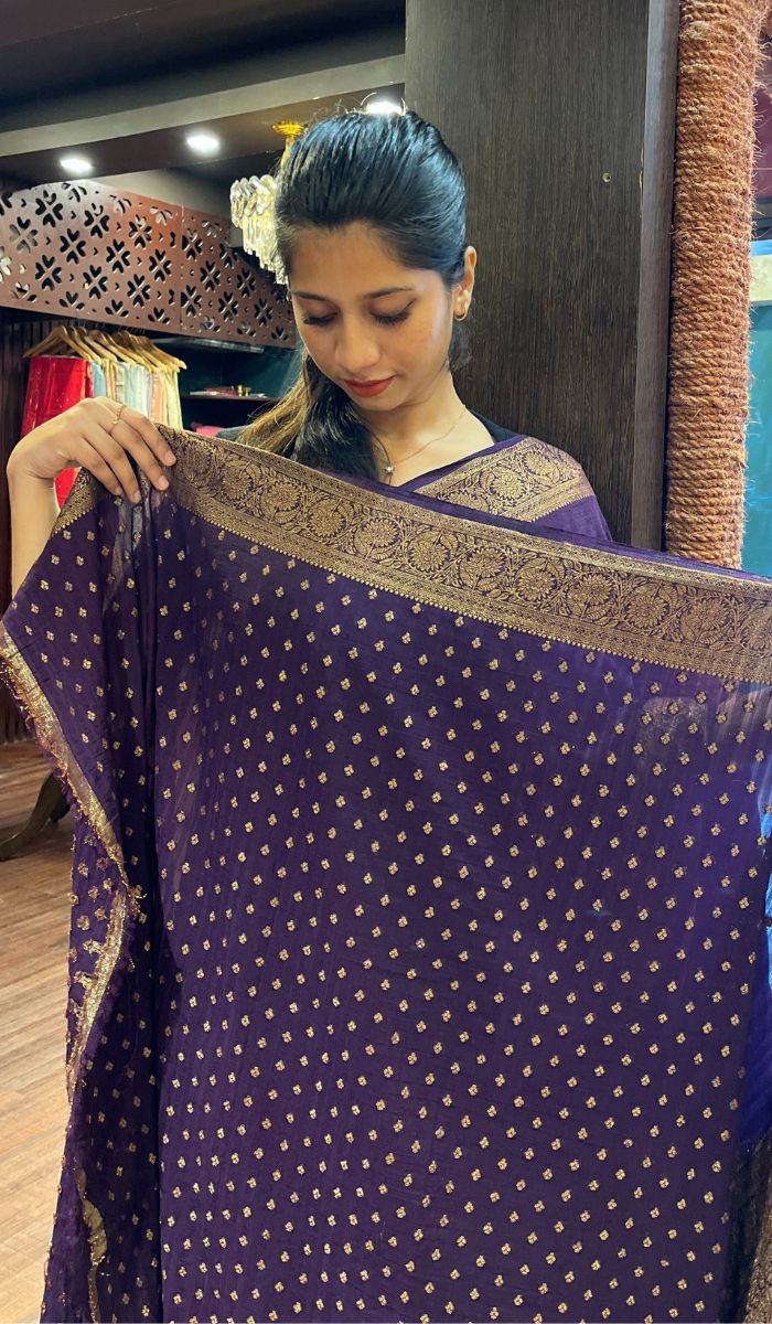 SEMI GEORGETTE SAREE 3010251