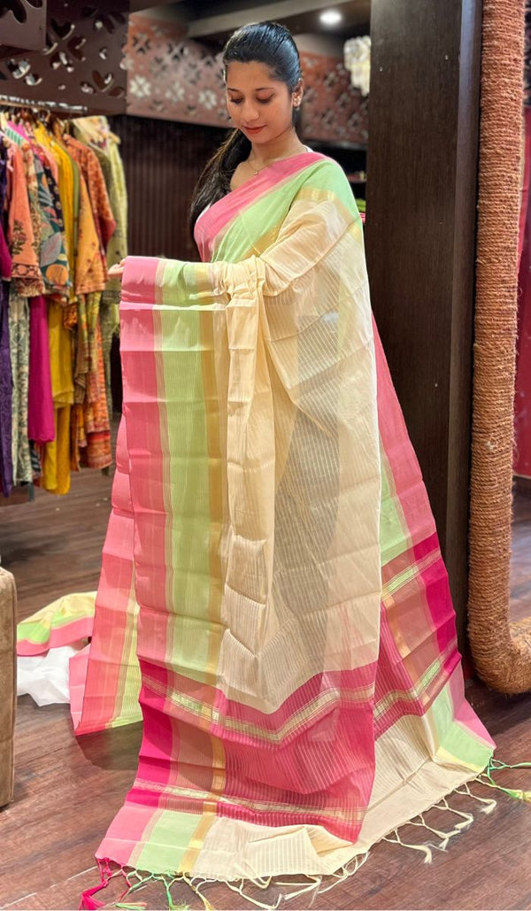 COTTON SAREE 08092515