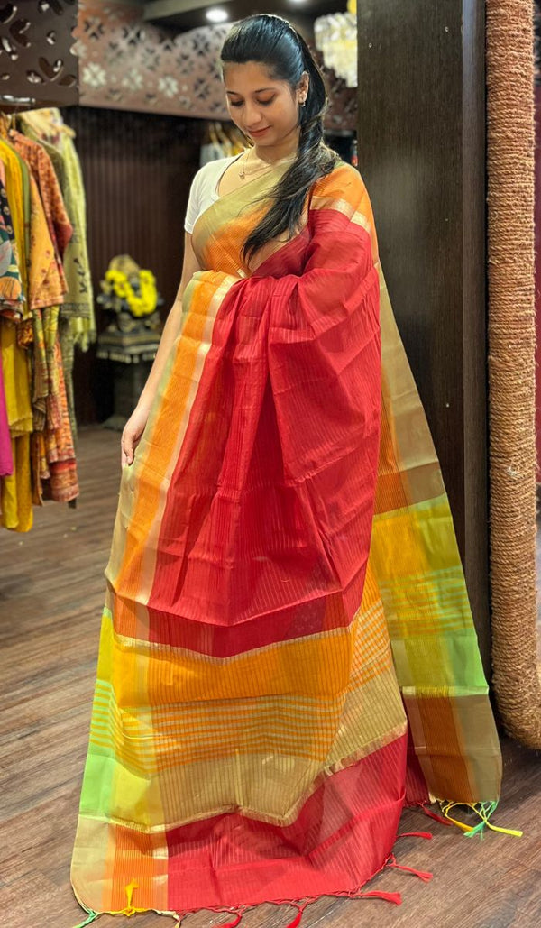 COTTON SAREE 08092514