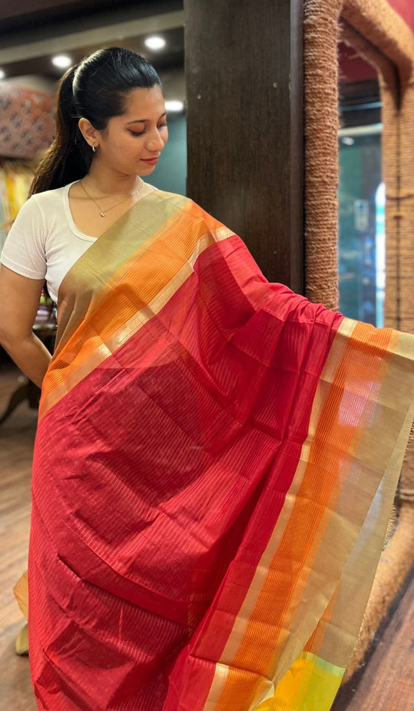 COTTON SAREE 08092514