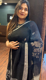 LINEN SAREE 27052511