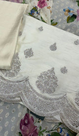 TUSSAR SILK UNSTITCHED SALWAR 09052432