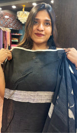 LINEN SAREE 27052511