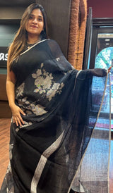 LINEN SAREE 27052511