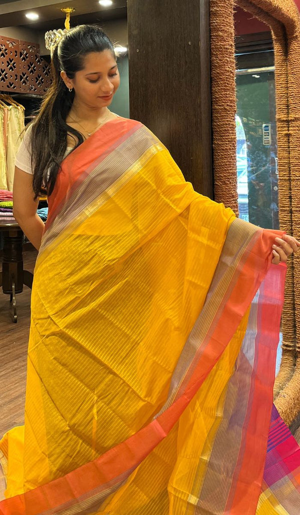 COTTON SAREE 08092516