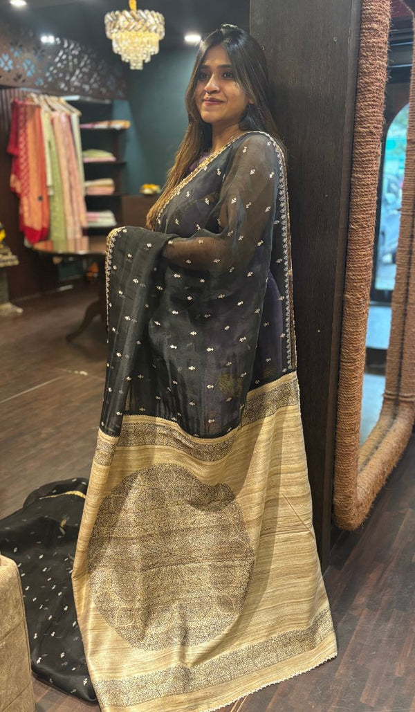 ORGANZA SAREE 24122429