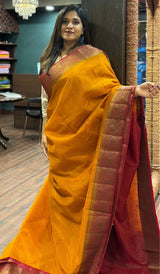SEMI LINEN SAREE 15092548