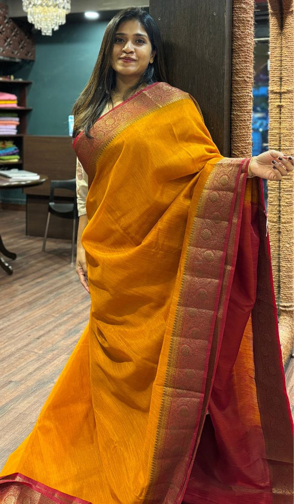 SEMI LINEN SAREE 15092548