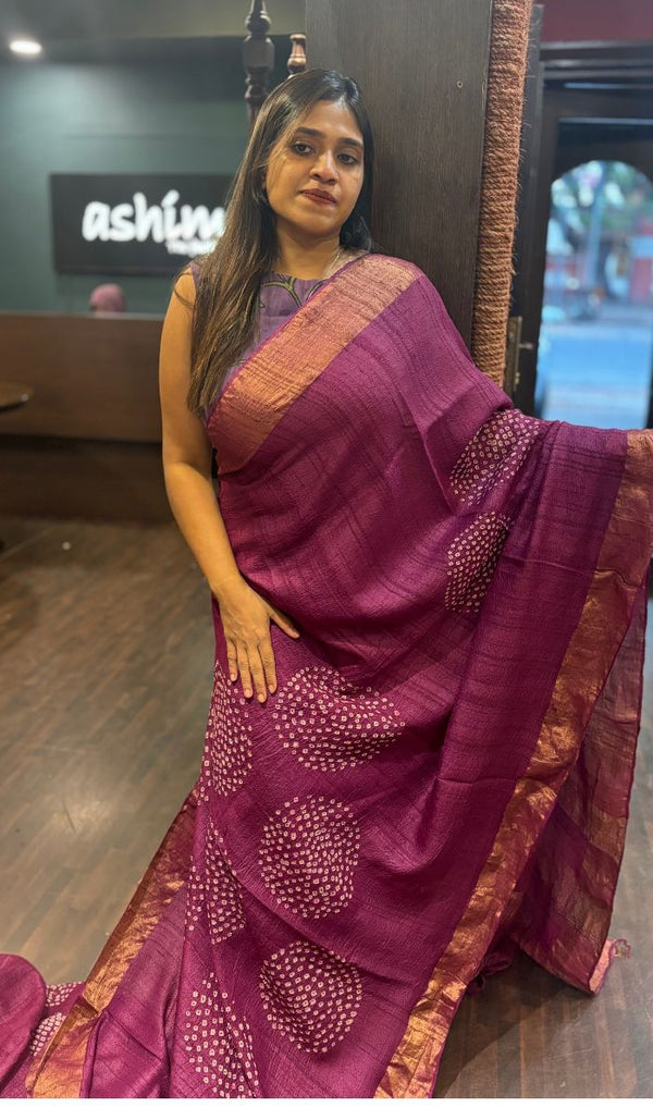 TUSSAR SILK SAREE 09042590