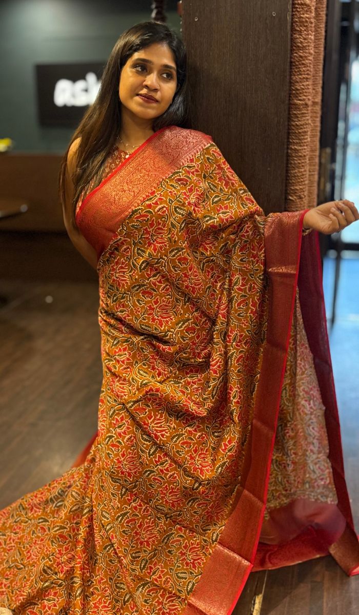 CHANDERI SILK SAREE 01042578