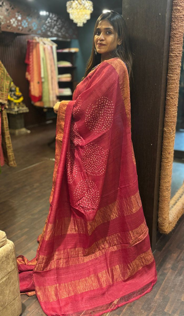 TUSSAR SILK SAREE 09042591