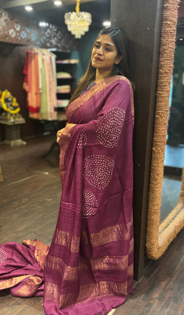 TUSSAR SILK SAREE 09042590