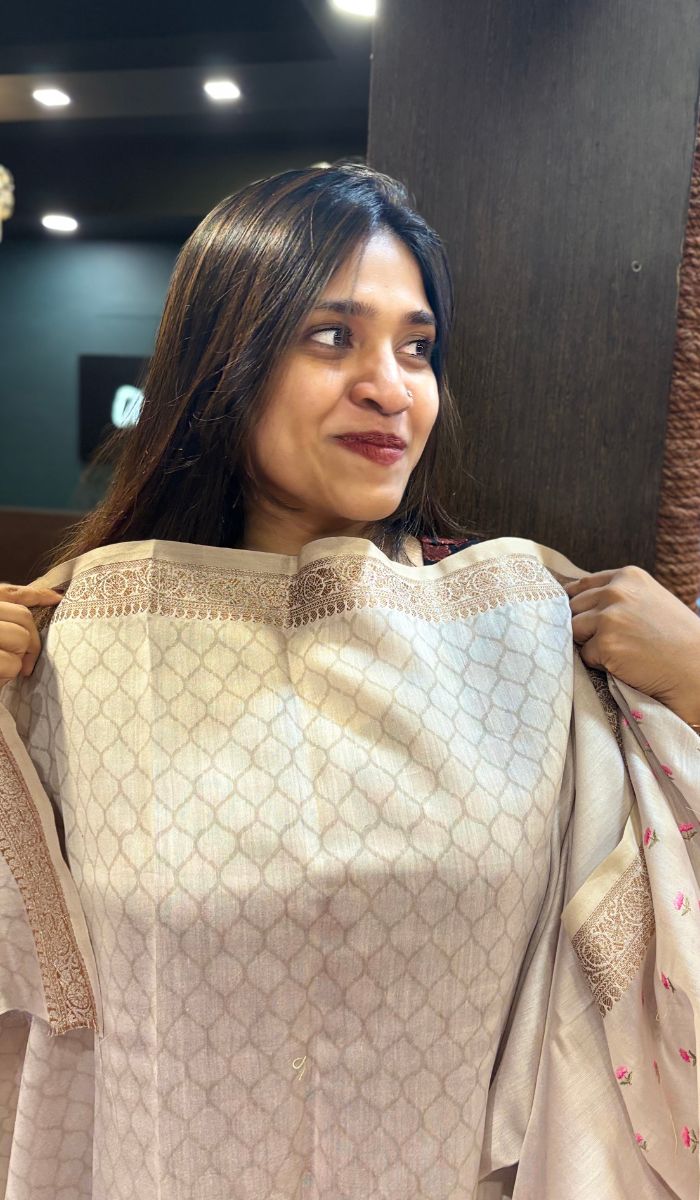 LINEN SAREE 22052521