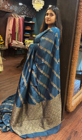SATIN TUSSAR SAREE 24052530