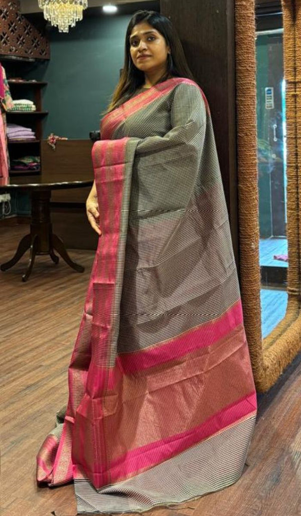 COTTON BANARASI SAREE 010925116