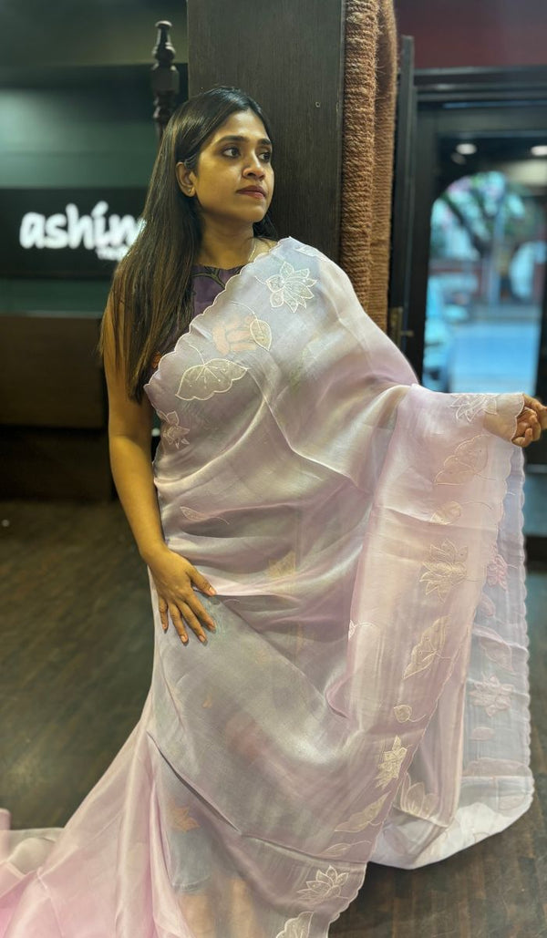 ORGANZA SILK SAREE 30122412