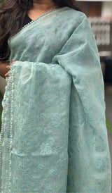 ORGANZA SAREE 0312254